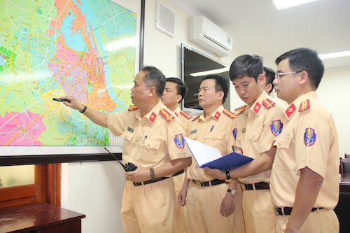 Hà Nội phân luồng giao thông phục vụ hội nghị ACMECS ảnh 1